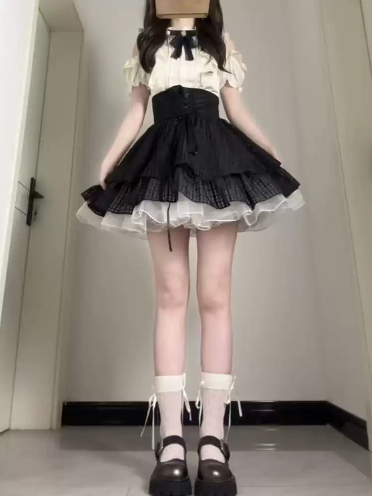 Japanese Vintage Gothic Lolita - Elastic Lace Trim ulasan dan harga