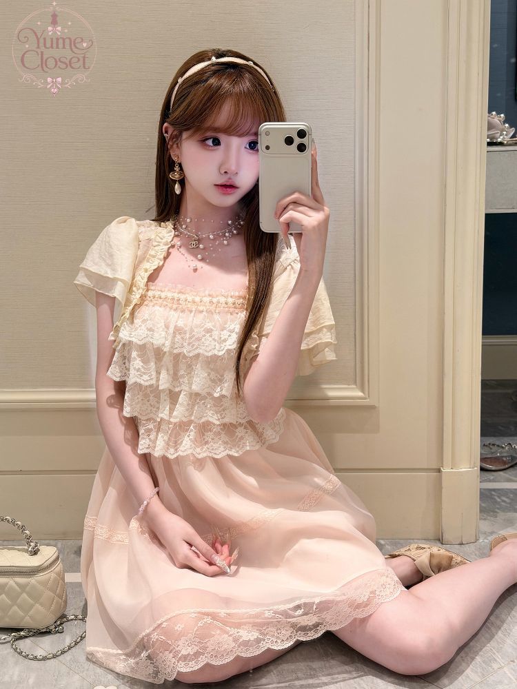 Japanese Vintage Sweet Lolita  - Elastic Lace Trim ulasan dan harga