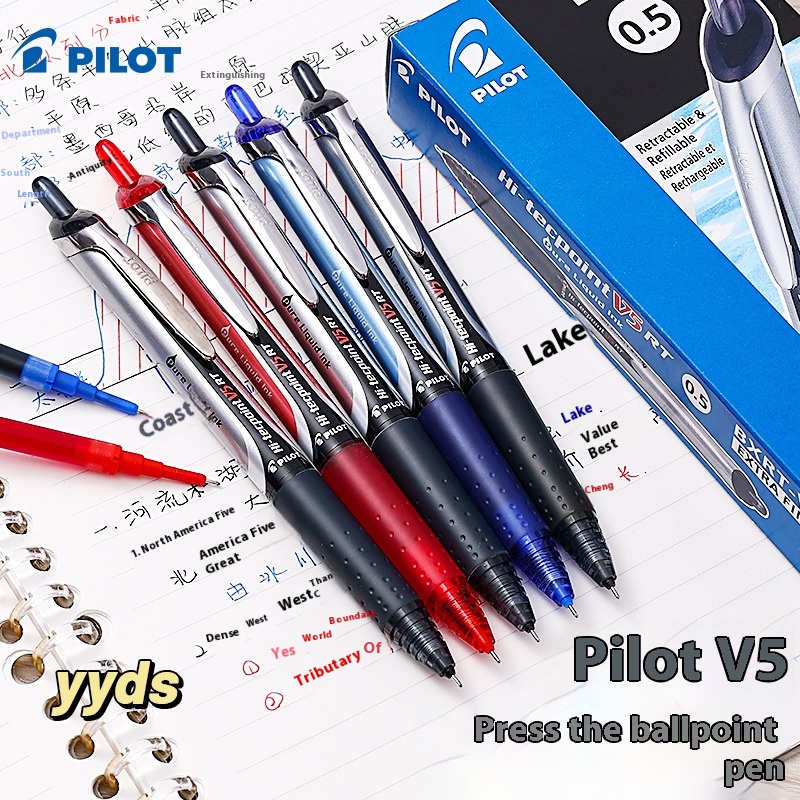 Pilot Precise V5 RT Gel Pens T - Pilot Pen V5 ulasan dan harga